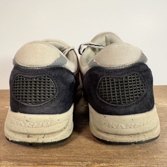 Karhu Aria Night Sky Burnt Ochre Sneakers Mens SZ 5 Suede Leather Retro F803047 - Picture 4 of 12